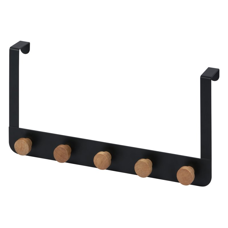 Showerdrape Gallery over the Door Hook Black