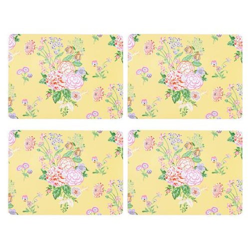 Cath Kidston Floral Fields 4 Pack Of Rectangular Placemats