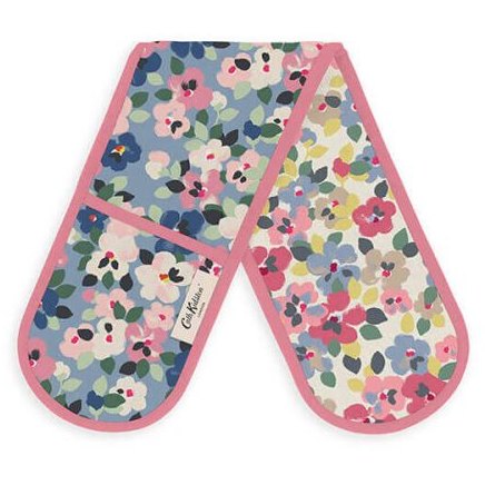 Cath Kidston Painted Pansies Double Oven Glove