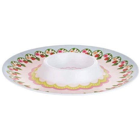 Cath Kidston Strawberry Melamine Chip And Dip