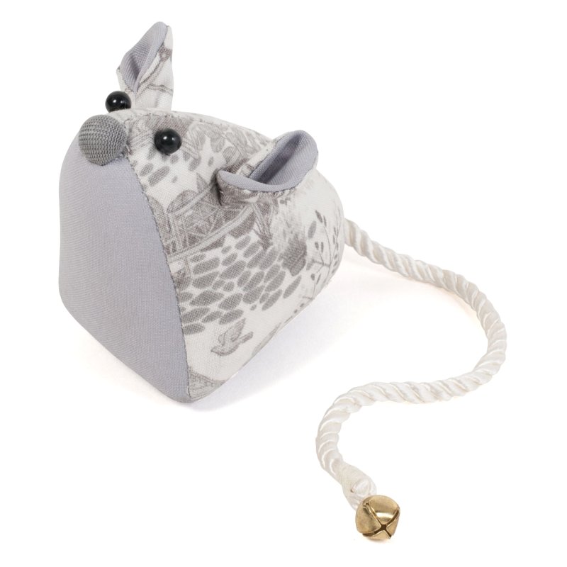 Hobby Gift In The Garden print Mouse shaped Pin Cushion