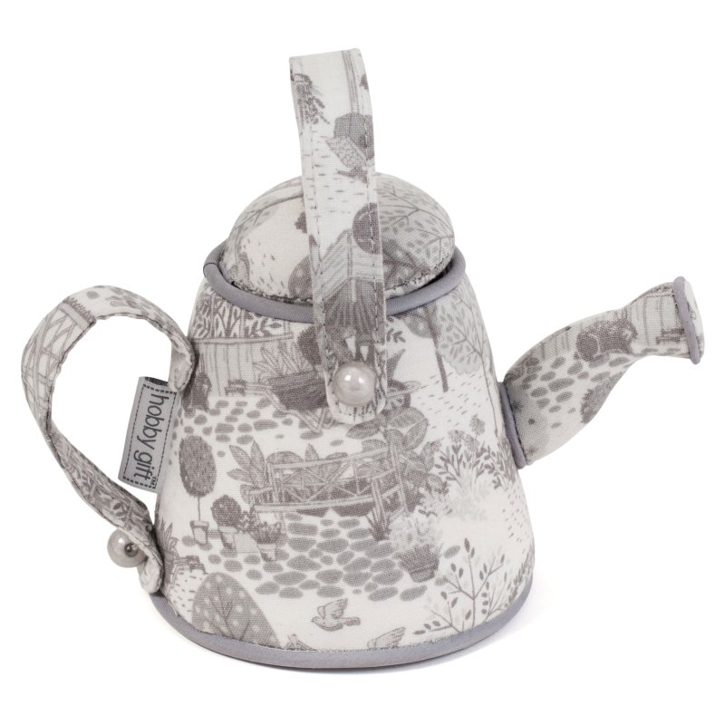 Hobby Gift In The Garden print Watering Can shaped Pin Cushion