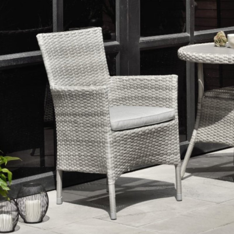 Aruba Stacking Chair lifestyle image of the chair
