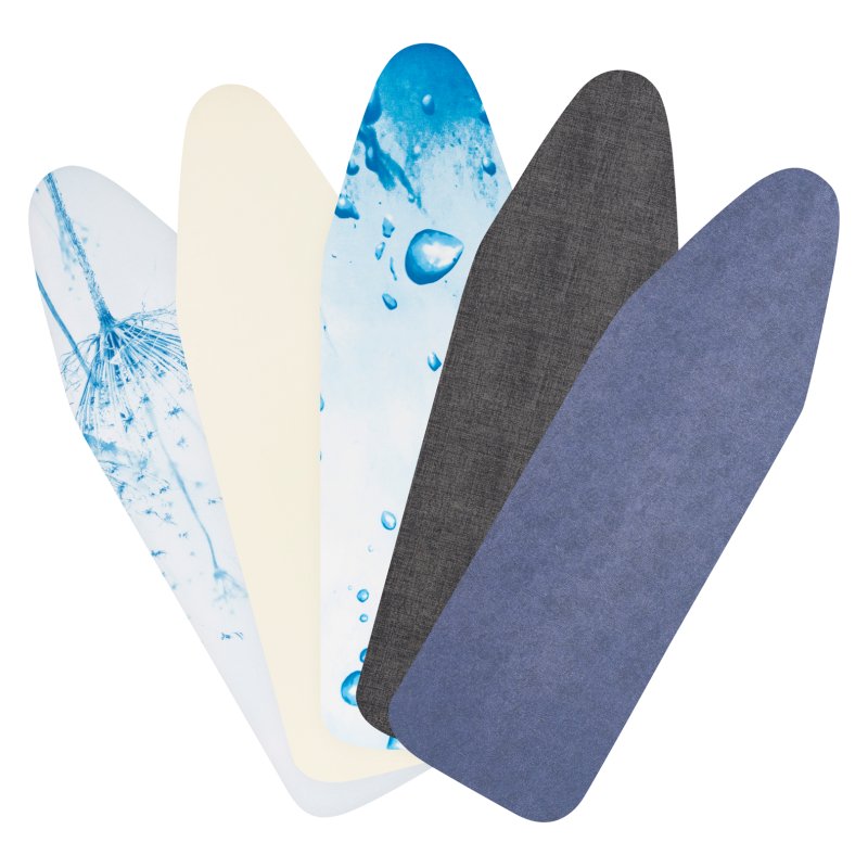 logoutadd bookmark Brabantia Foamback Ironing Board Cover C Neutral Mix multiple colours including blue grey beige