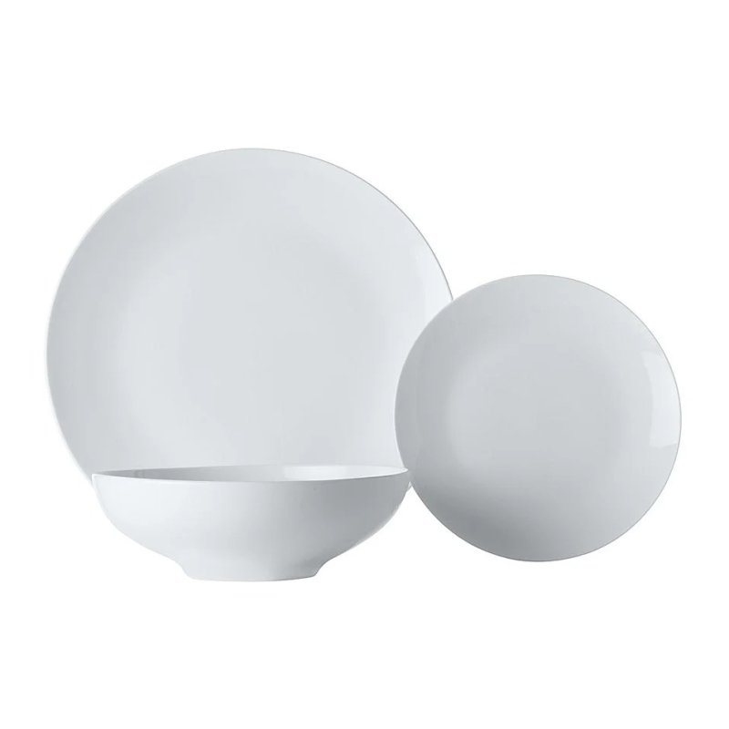 Maxwell & Williams White Basics 12 Piece Coupe Dinner Set