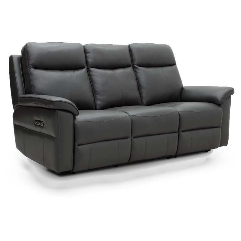 Franklin 3 Seater Recliner Sofa angled image of the sofa on a white background