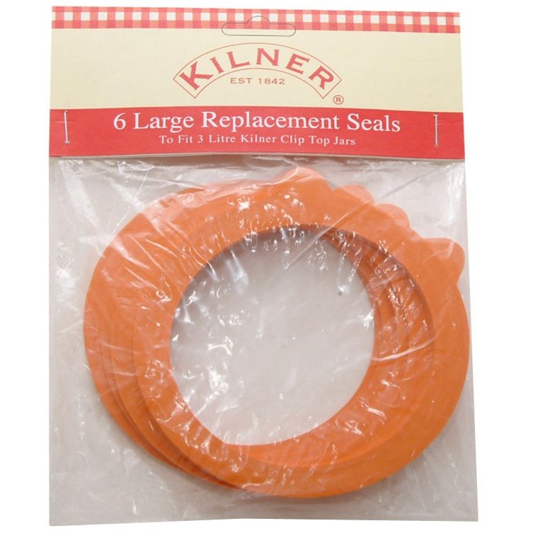 Kilner Cliptop 6 Large Replacement Jar Seals