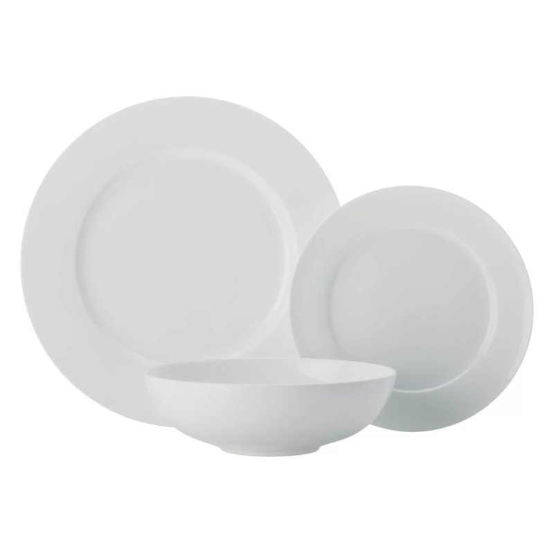 Maxwell Williams Cashmere Rim Twelve Piece Bone China Dinner Set