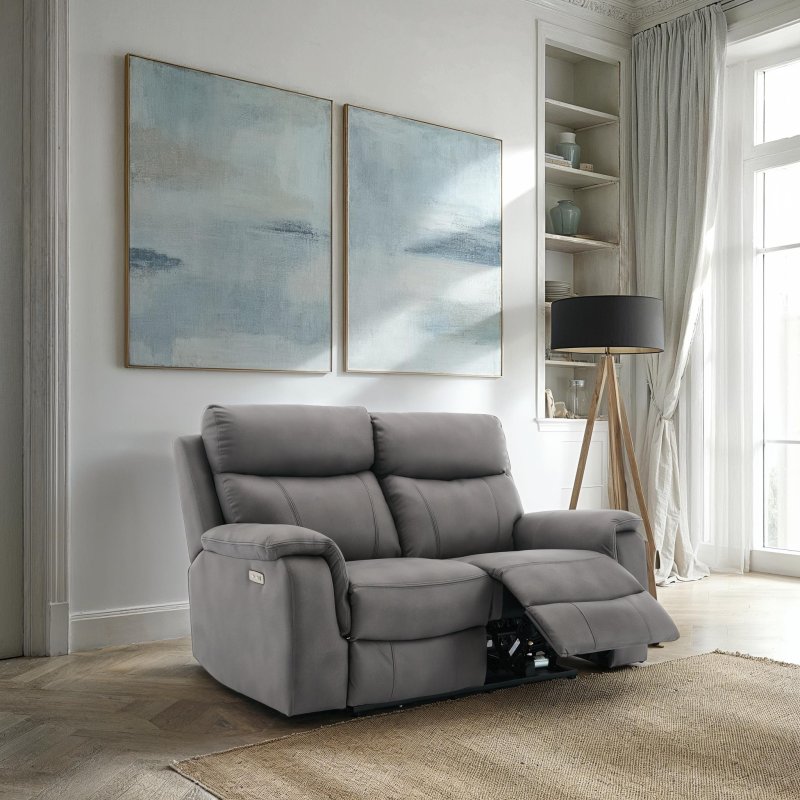 Aldiss Own Stanwick 2 Seater Power Recliner Sofa