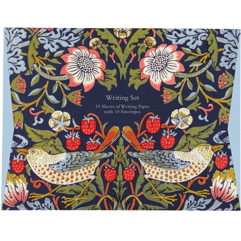 Strawberry Thief Writing Set packaging