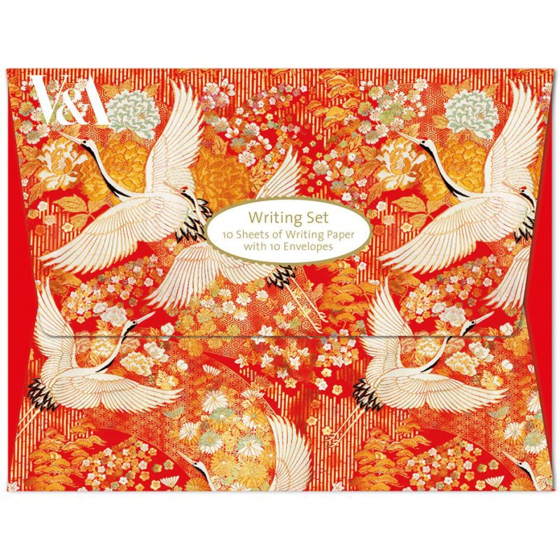 Cranes Writing Set