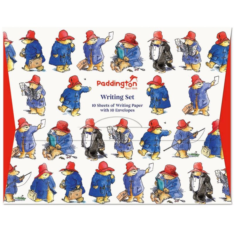Paddington Writing Set packaging