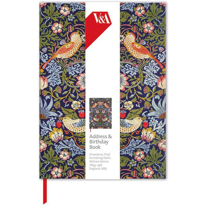 Strawberry Thief Address And Birthday Book