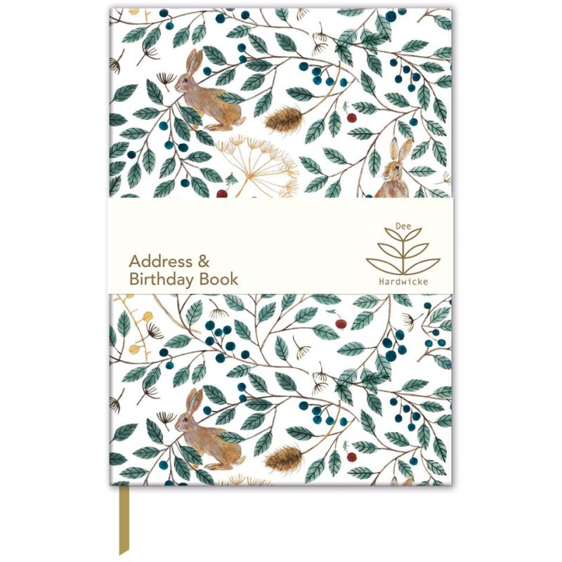 Hares And Berries Address And Birthday Book