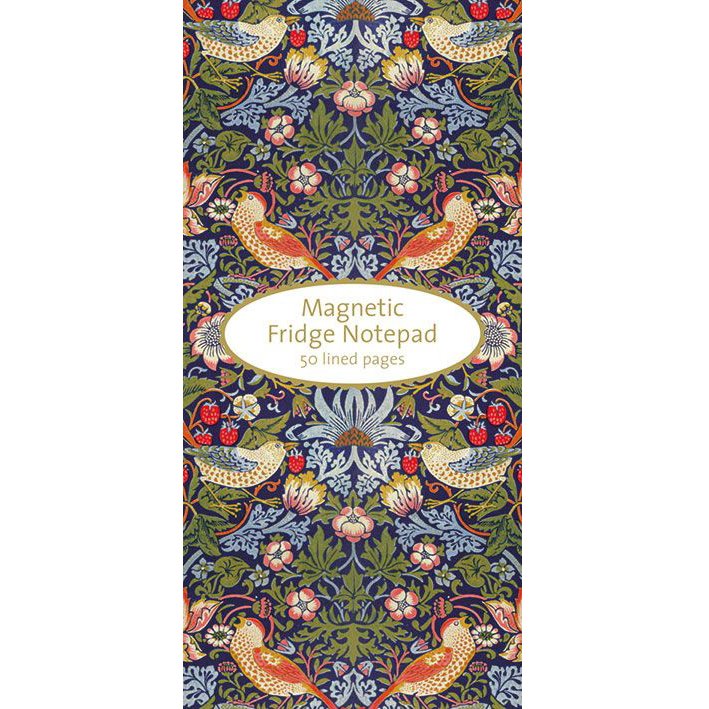Strawberry Thief Magnetic Notepad cover