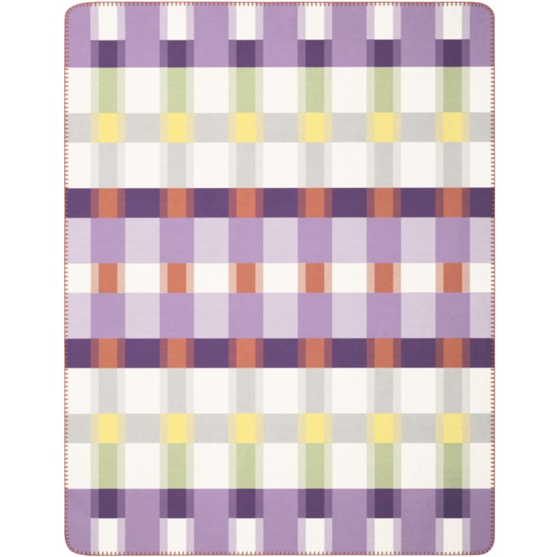Biederlack Shimmer Check Throw
