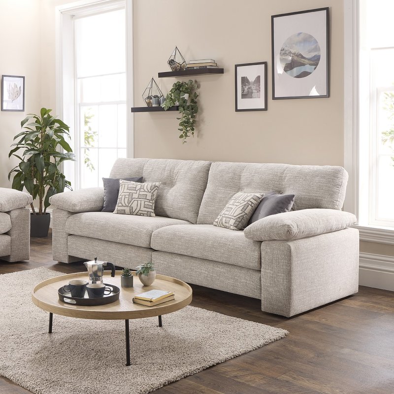 Taylor 4 Seater Sofa lifestyle image of the four seater sofa