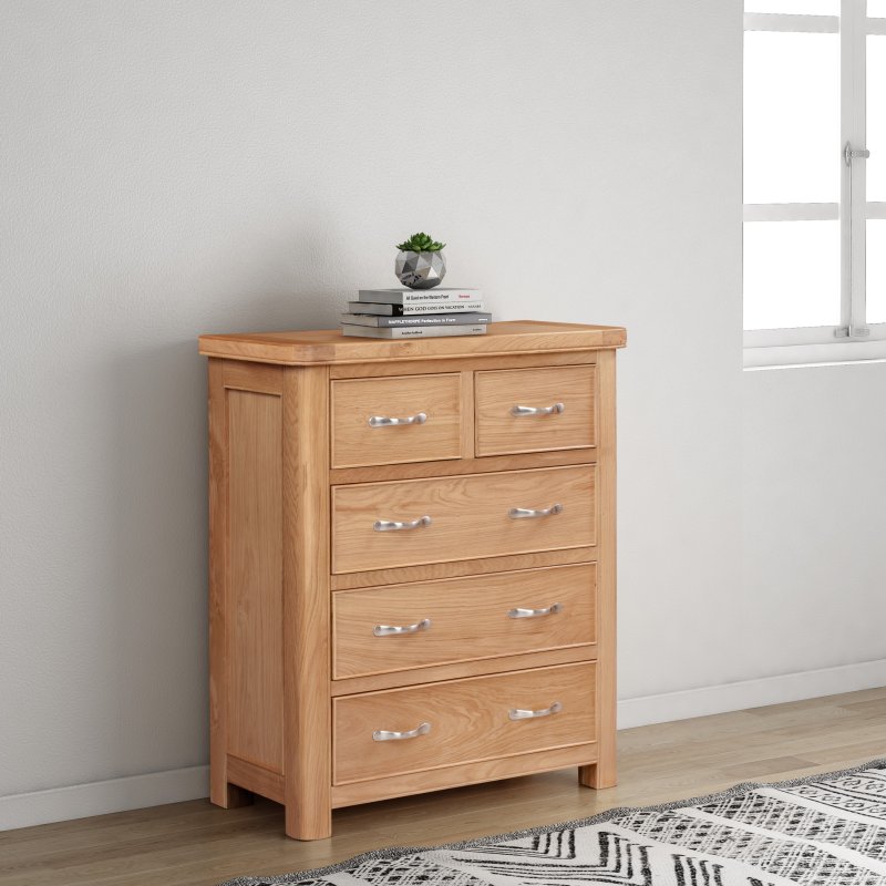 Gloucester Oak 2 Over 3 Chest lifestyle image of the chest