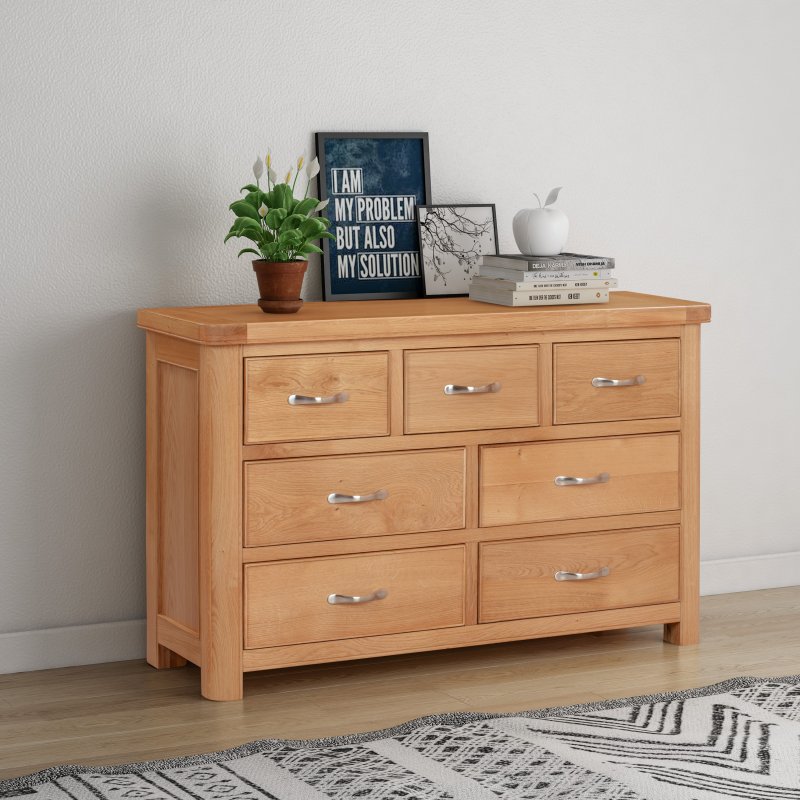 Gloucester Oak 3 Over 4 Chest lifestyle image of the chest