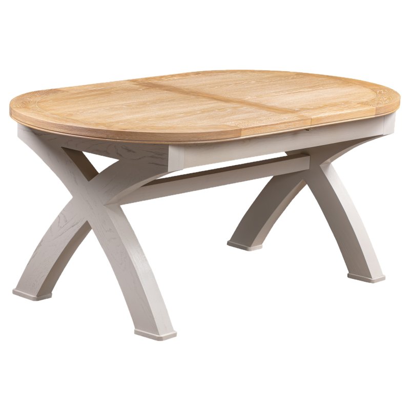 Gloucester Painted Oval Dining Table | Aldiss of Norfolk