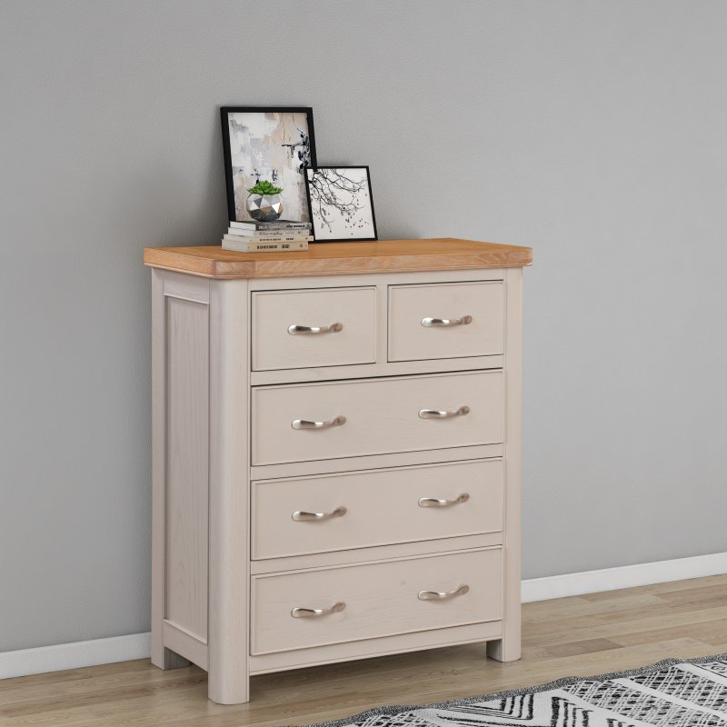 Aldiss Own Gloucester Painted 2 Over 3 Chest