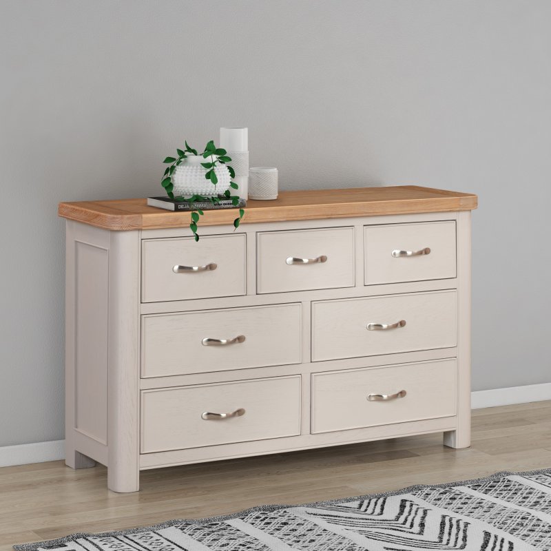Aldiss Own Gloucester Painted 3 Over 4 Chest