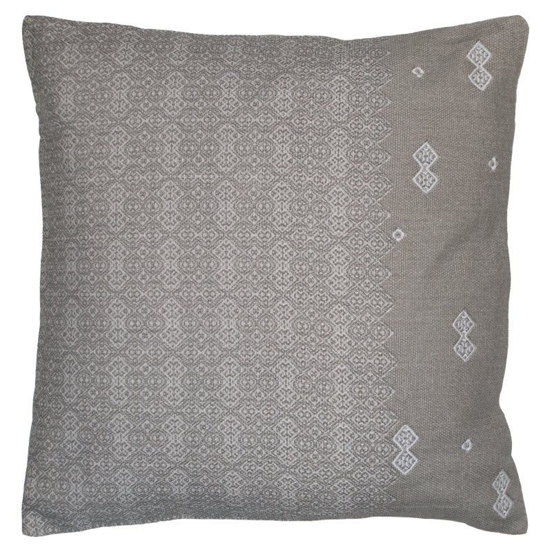 Bedeck Of Belfast 50x50cm Kurra Cushion Silver