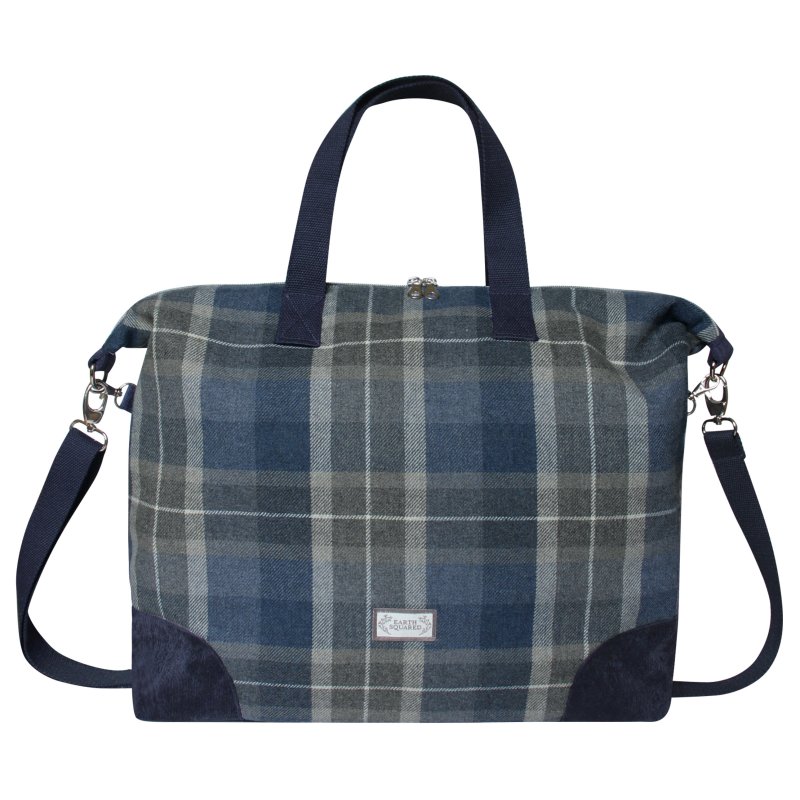 Earth Squared Tweed Weekend Bag Humbie