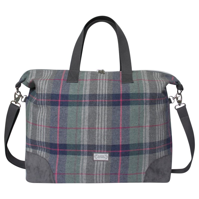 Earth Squared Tweed Weekend Bag Drem