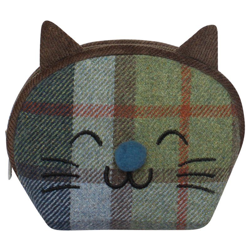 Earth Squared Tweed Cat Purse Inveresk