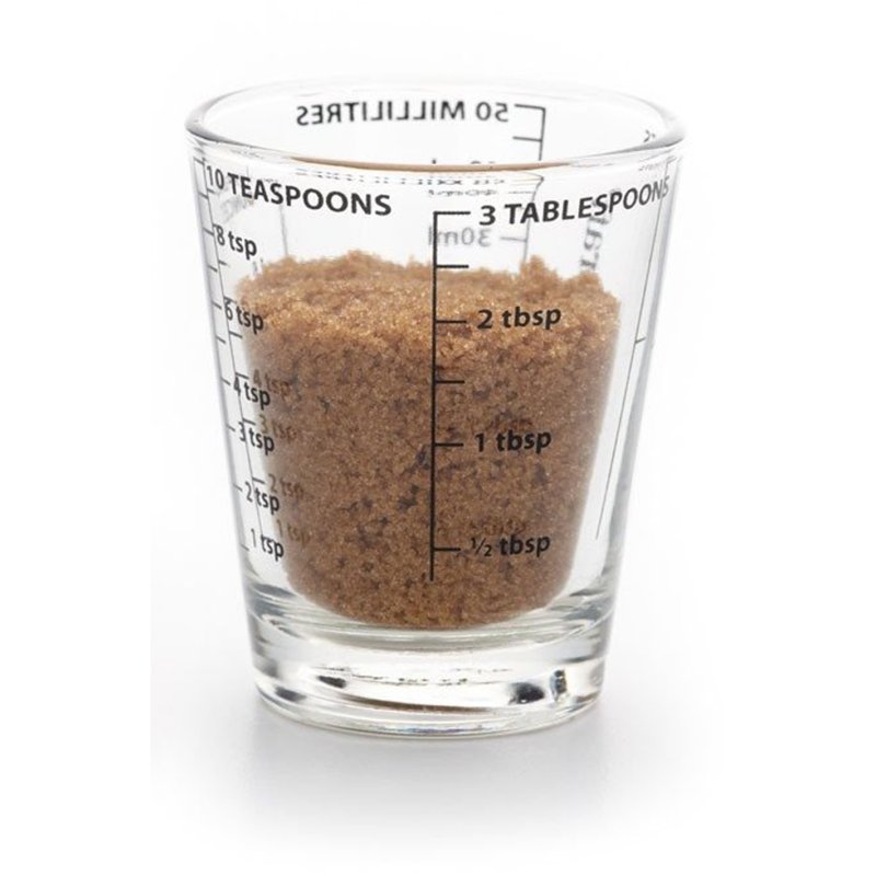 Kitchencraft Glass 50ml Mini Measures