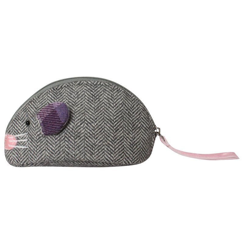 Earth Squared Juniper Mouse Purse Grey