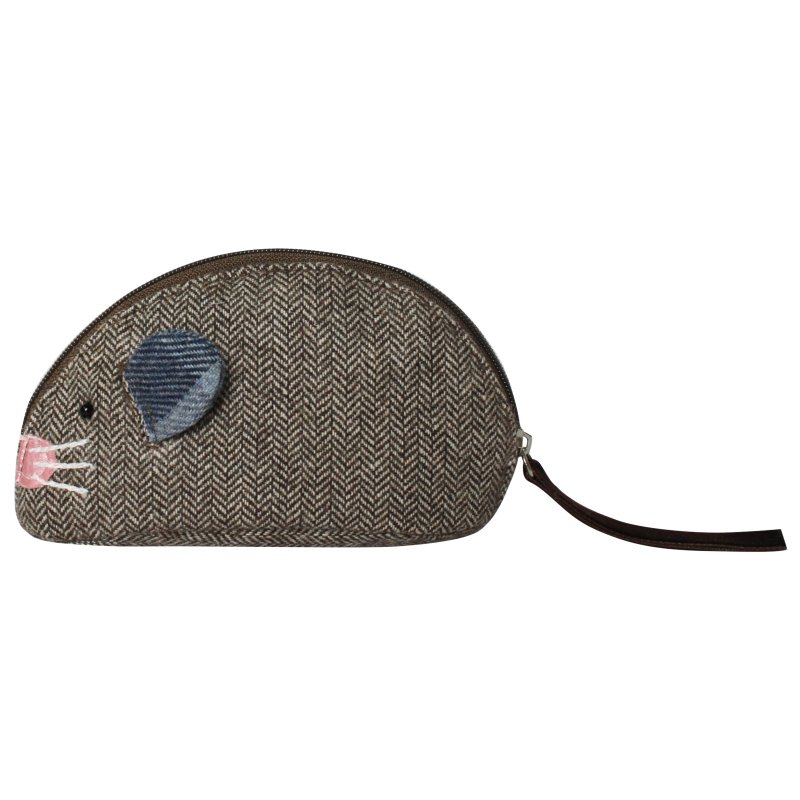 Earth Squared Juniper Mouse Purse Brown