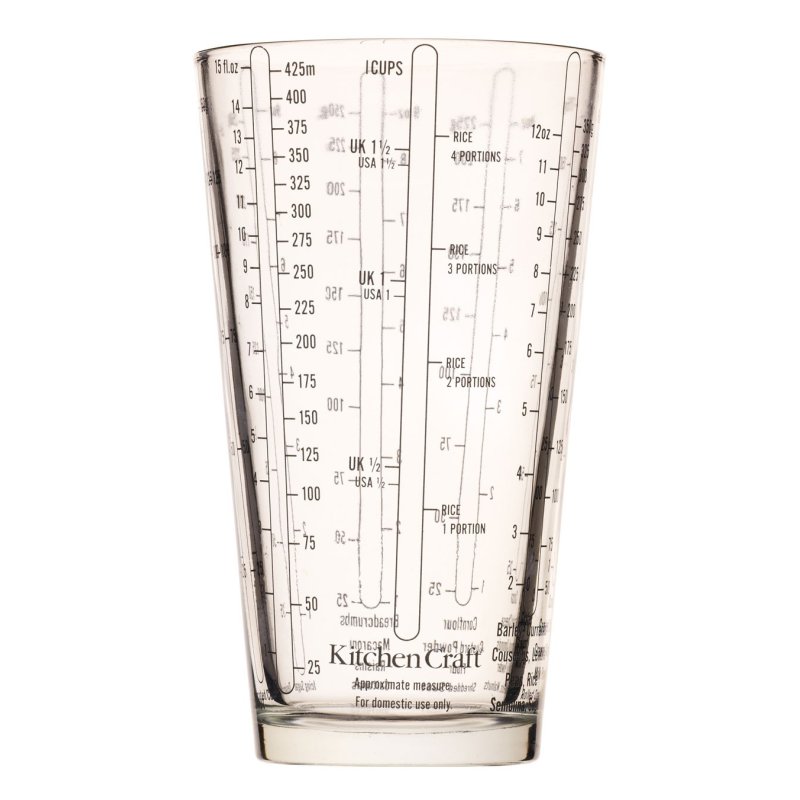 Kitchencraft Glass Measuring Cup