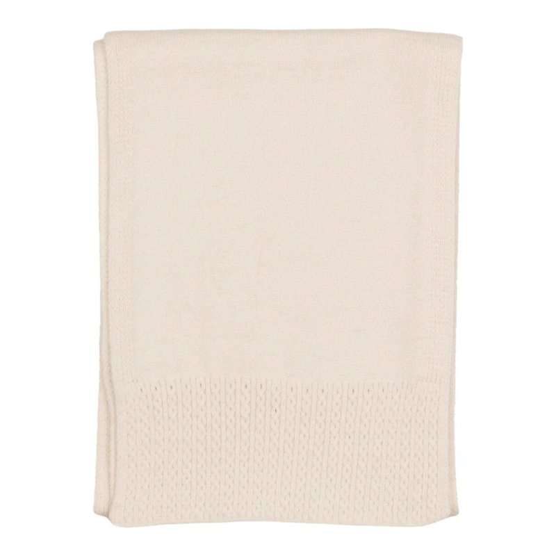 Zelly Cream Cable Scarf
