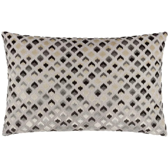 Paoletti Lexington Grey And Black Cushion