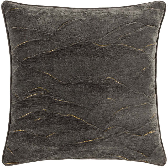Paoletti Stratus Charcoal Cushion