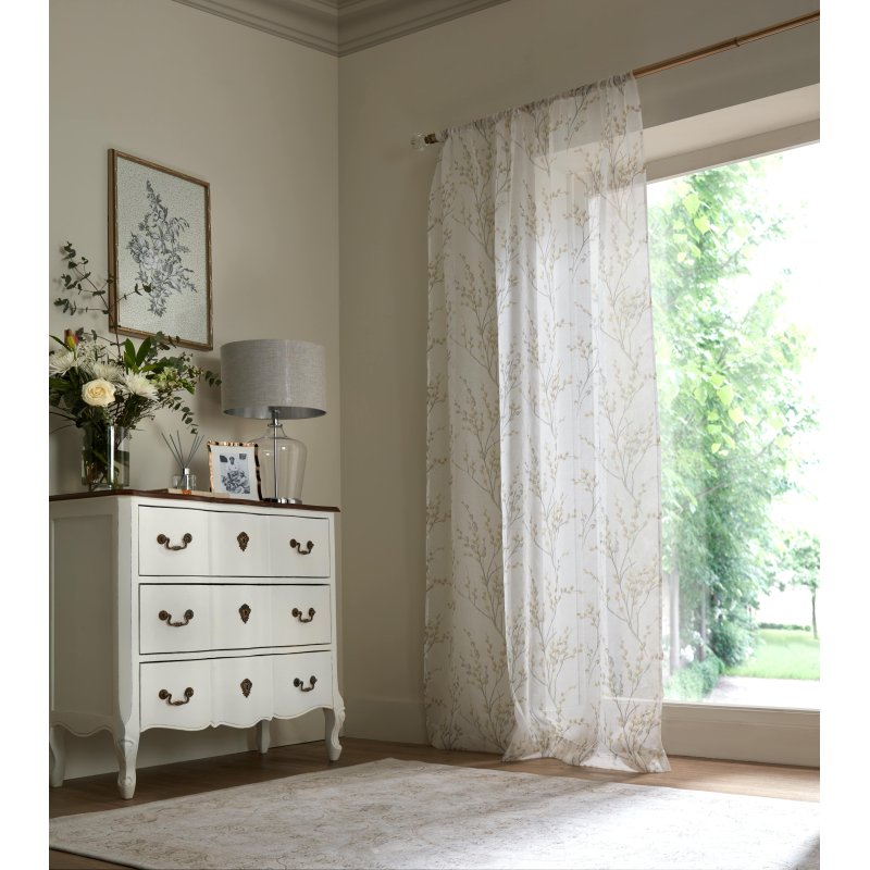 Laura Ashley Pussy Willow Dove Voile