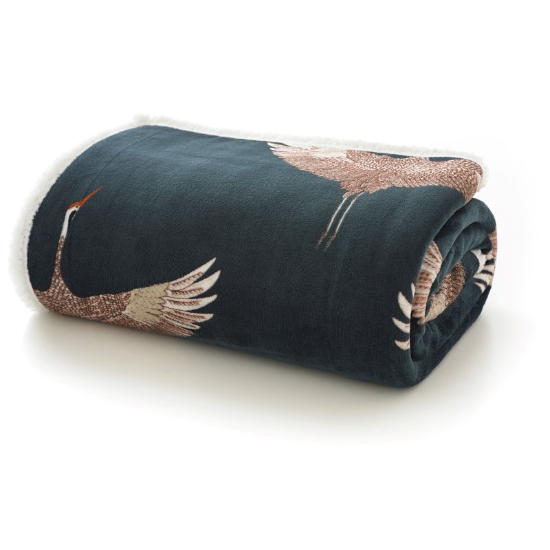 Deyongs Stork Blue Throw