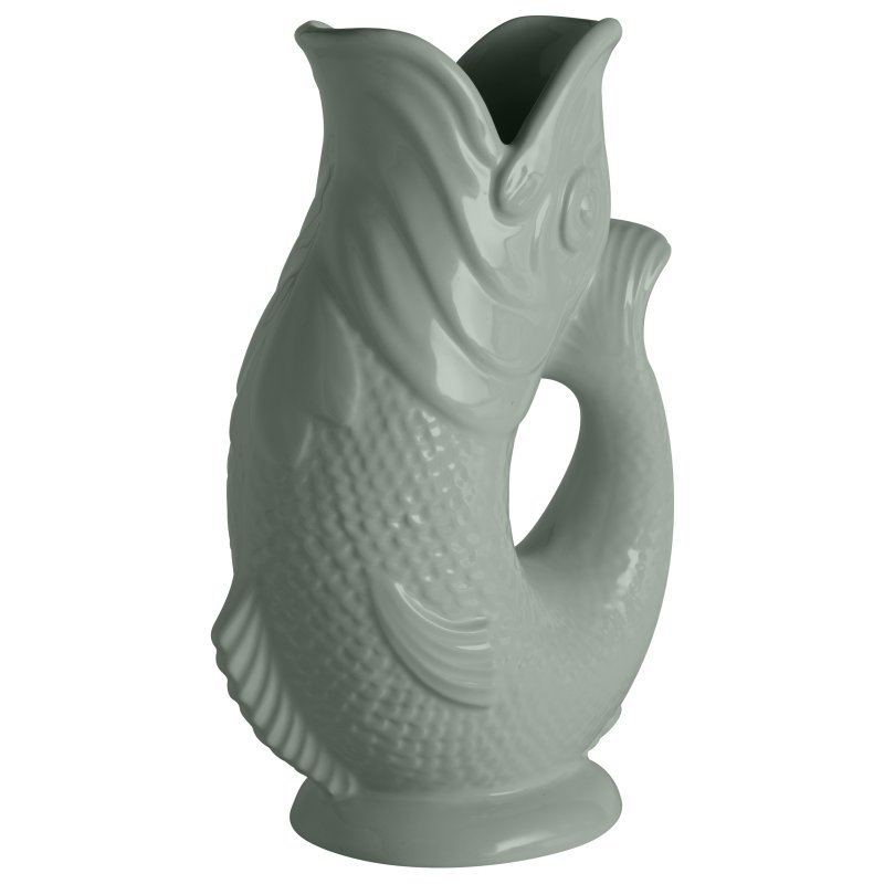 Wade Fish Jug In Sage