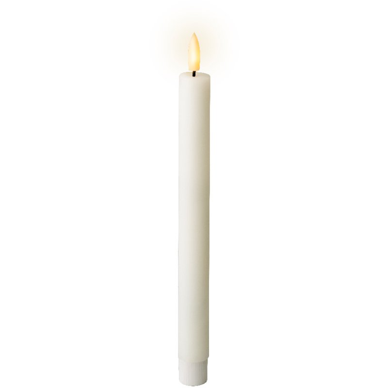Kaemingk LED wick dinner candle White