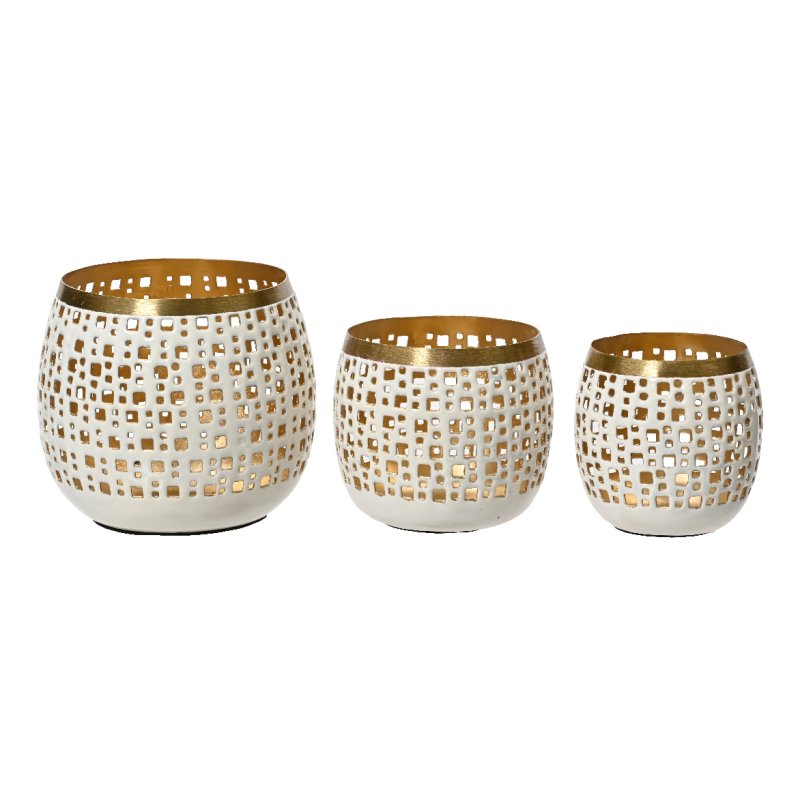 Kaemingk Iron Rim tealight holders