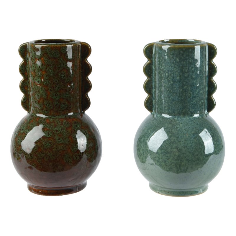 Kaemingk Shiny Glaze Vase