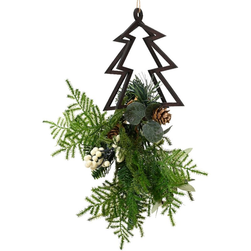 Kaemingk Wood tree hanger indoor