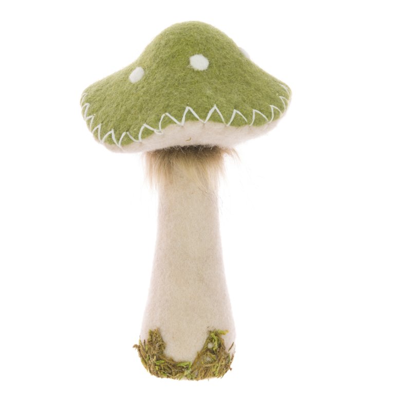 Floralsilk Felt Toadstool Figure Large