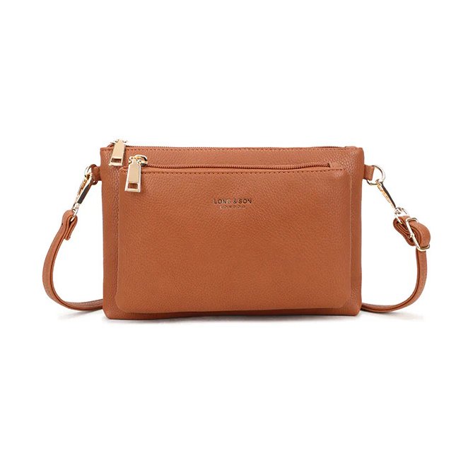 Long Son Brown Crossbody Bag Aldiss of Norfolk