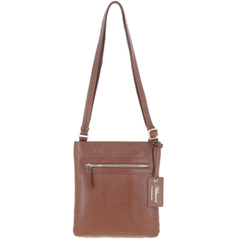 Ashwood Leathers Ashwood Leather Chester Tan Crossbody Bag
