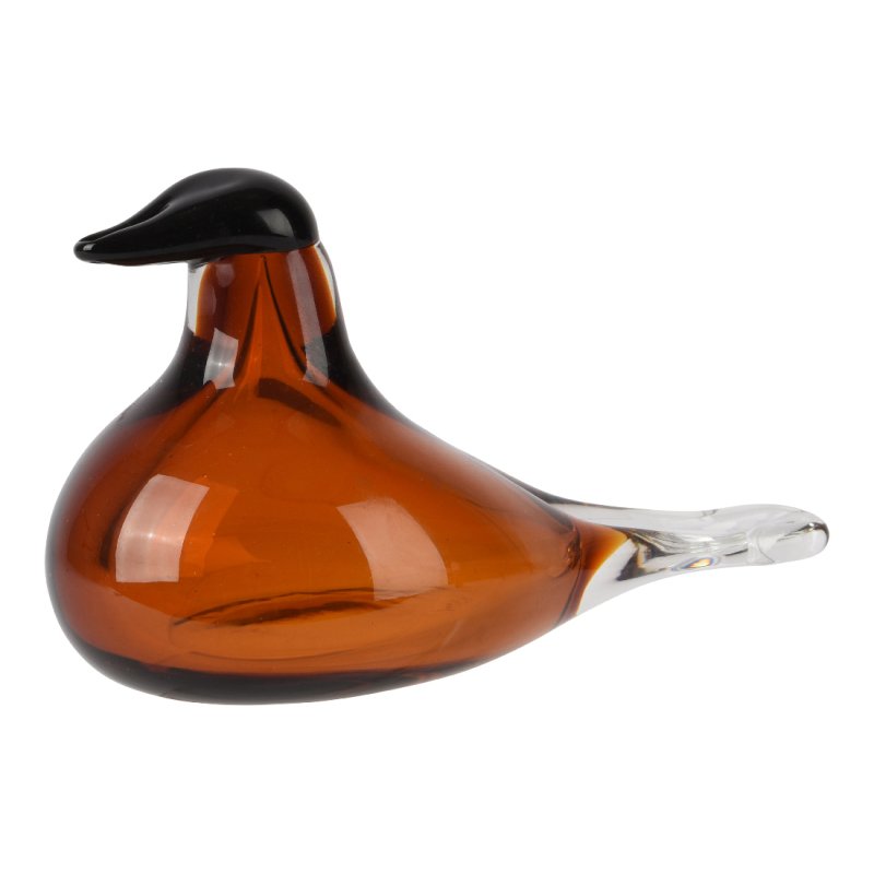 Kaemingk Kaemingk Amber Glass Bird Ornament