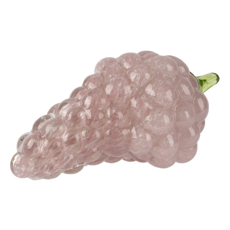 Kaemingk Kaemingk Light Pink Decorative Glass Grapes