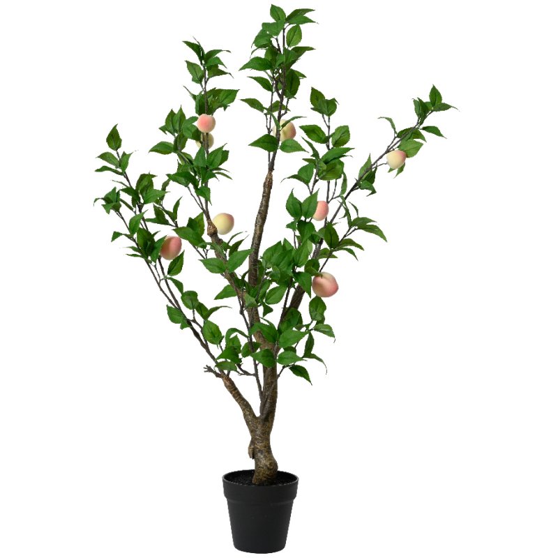 Kaemingk Kaemingk Large Faux Peach Tree in Pot